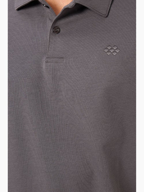 Heren polo-t-shirt van katoen en elastaan tommy - Kiabi