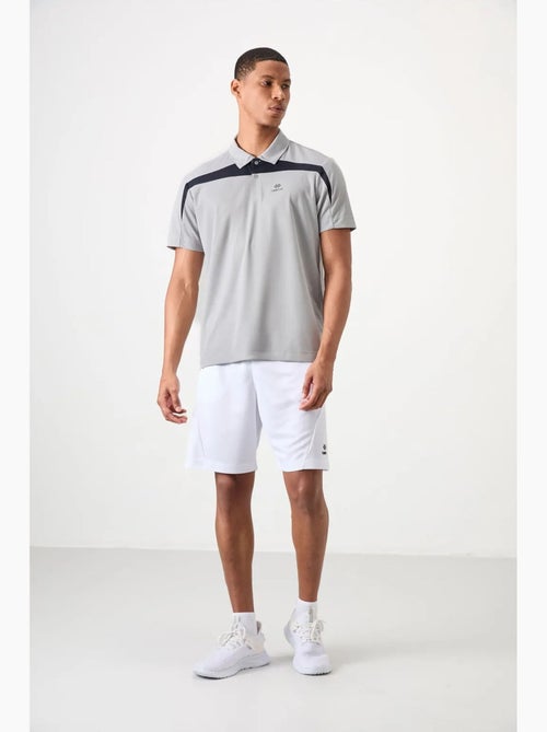 Heren poloshirt met kleurvlakken tommy - Kiabi