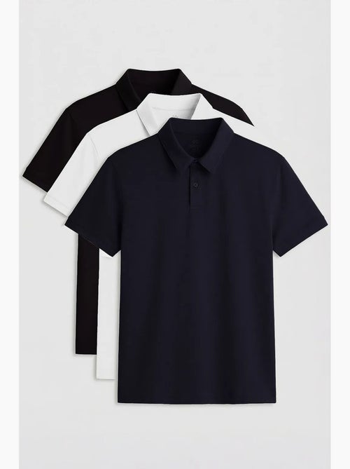 Heren poloshirt van katoen en elastaan tommy - Kiabi Heren poloshirt van katoen en elastaan tommy - Kiabi