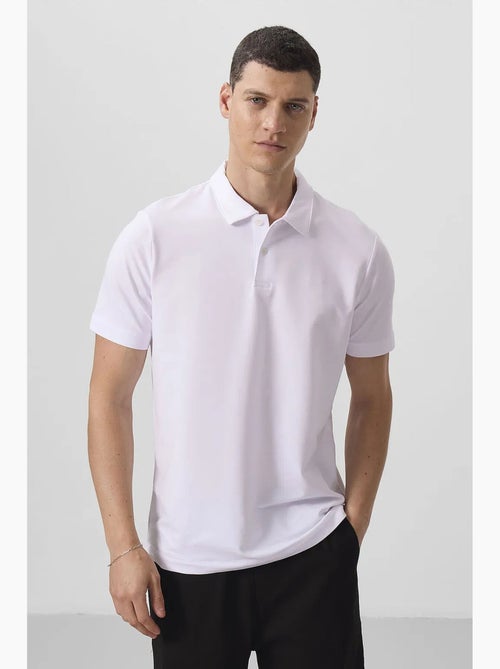 Heren poloshirt van katoen en elastaan tommy - Kiabi Heren poloshirt van katoen en elastaan tommy - Kiabi