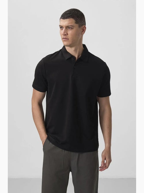 Heren poloshirt van katoen en elastaan tommy - Kiabi Heren poloshirt van katoen en elastaan tommy - Kiabi