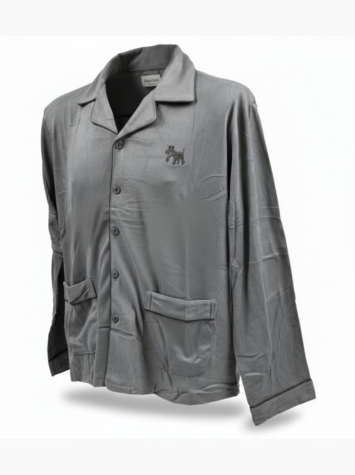 Heren pyjama winter fleece met knopen c2530 - Kiabi Heren pyjama winter fleece met knopen c2530 - Kiabi