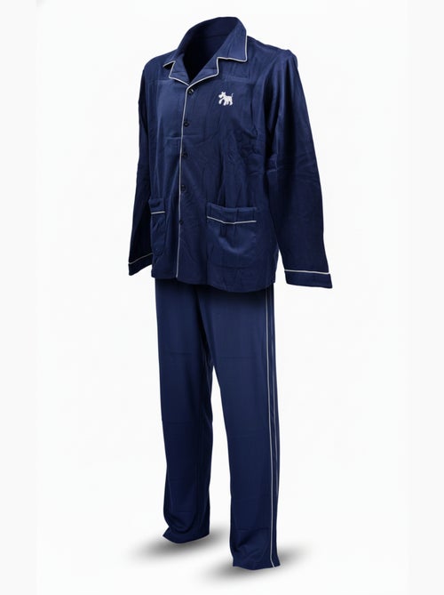 Heren pyjama winter fleece met knopen c2530 - Kiabi Heren pyjama winter fleece met knopen c2530 - Kiabi