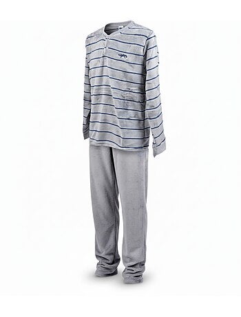 Heren pyjama winter fleece zacht RAYURE Z2654