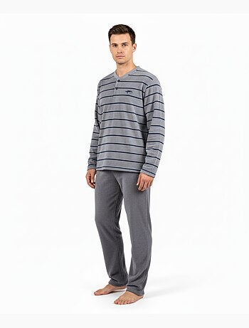 Heren pyjama winter fleece zacht RAYURE Z2654