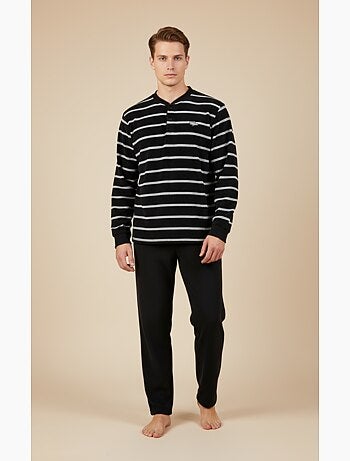 Heren pyjama winter fleece zacht RAYURE Z2654