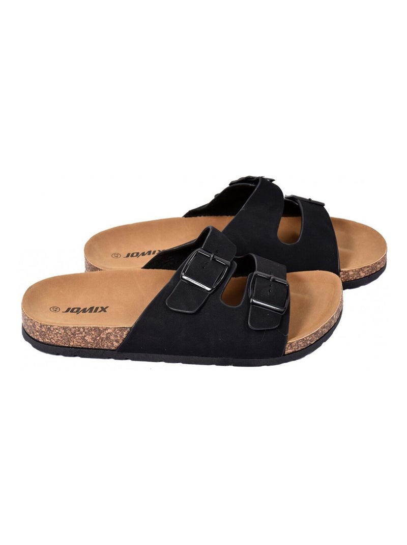 Heren sandalen PREMIUM Zwart - Kiabi