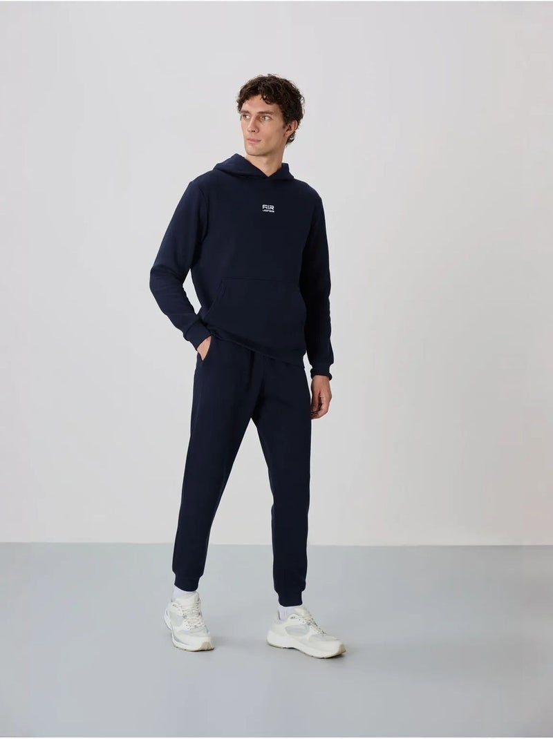 Heren set met hoodie en broek tommy Marineblauw - Kiabi
