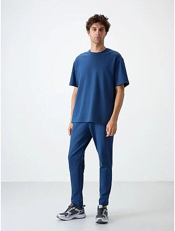 Heren set met oversized t-shirt en broek tommy