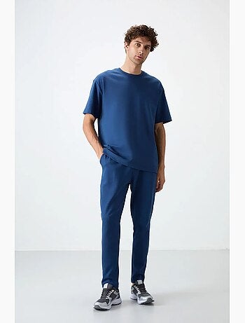 Heren set met oversized t-shirt en broek tommy
