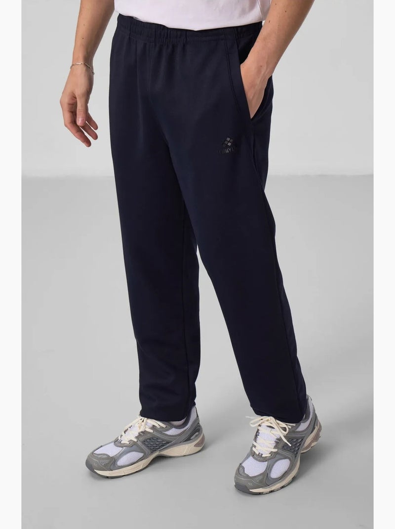 Heren set met sweatshirt en broek met rits tommy Marineblauw - Kiabi