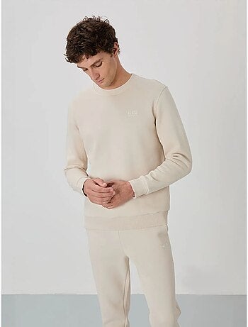 Heren set met sweatshirt en broek met ronde hals en lange mouwen tommy