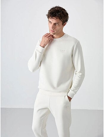 Heren set met sweatshirt en broek met ronde hals en lange mouwen tommy