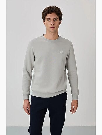 Heren set met sweatshirt en broek met ronde hals en lange mouwen tommy