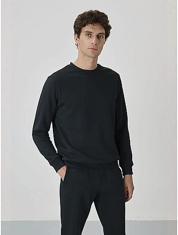 Heren set met sweatshirt en broek met ronde hals en lange mouwen tommy