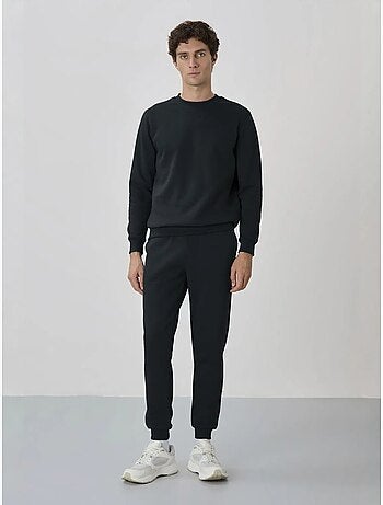 Heren set met sweatshirt en broek met ronde hals en lange mouwen tommy