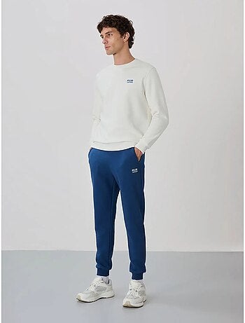 Heren set met sweatshirt en broek met ronde hals en lange mouwen tommy