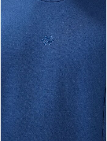Heren set van sweatshirt en broek in katoenmix fleece tommy
