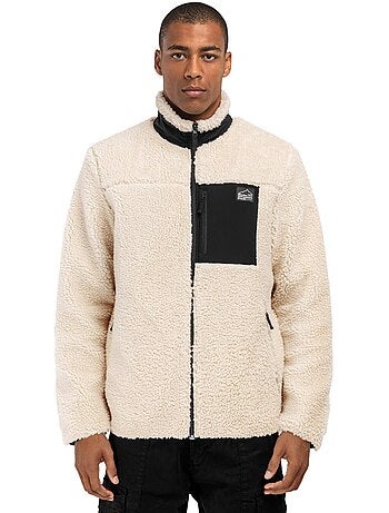 Heren sherpa jas