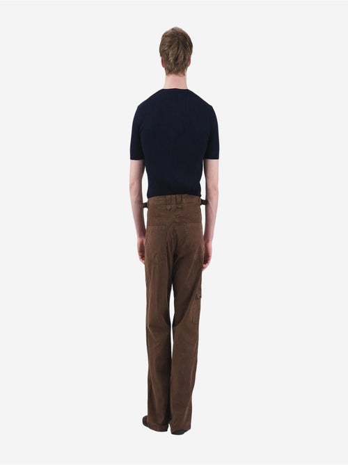 Heren slim fit t-shirt met knoop giesto - Kiabi Heren slim fit t-shirt met knoop giesto - Kiabi