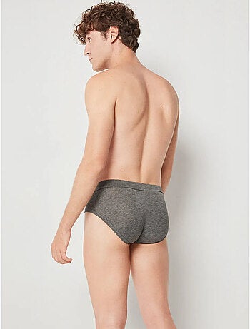 Heren slip in stof