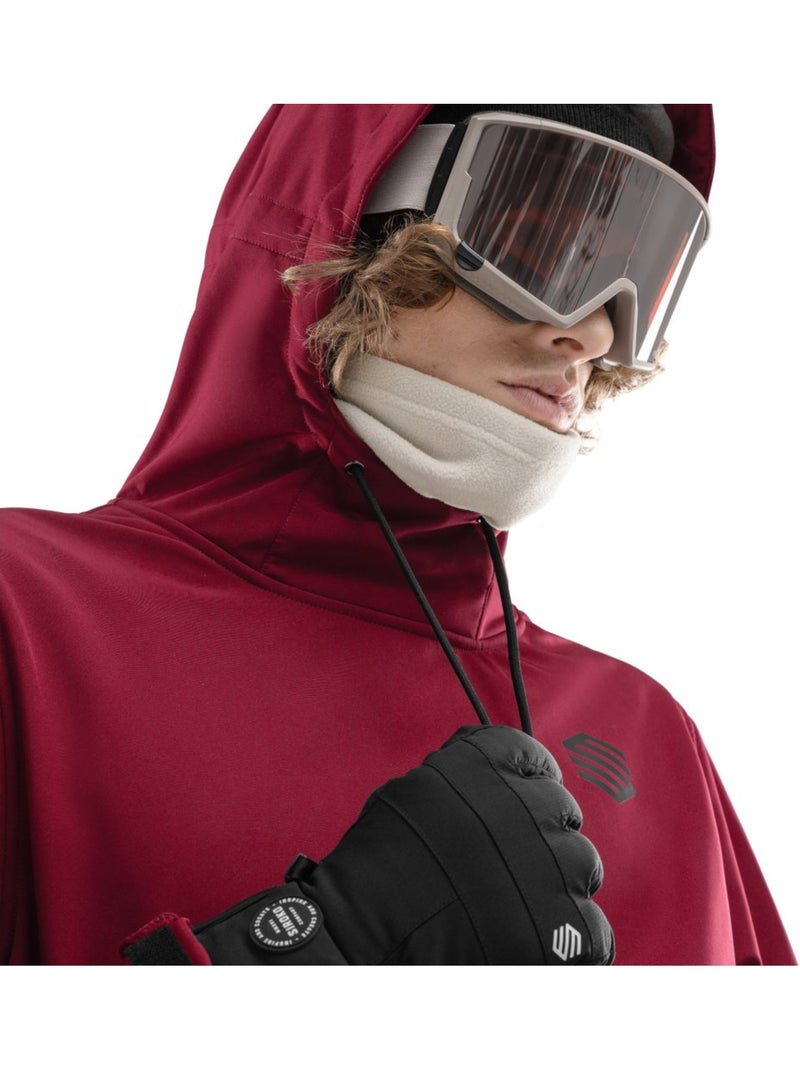 Heren snowboardjas Baksteenrood - Kiabi
