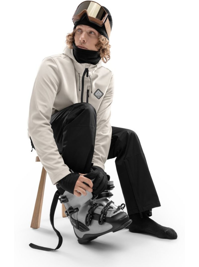 Heren snowboardjas Beige - Kiabi