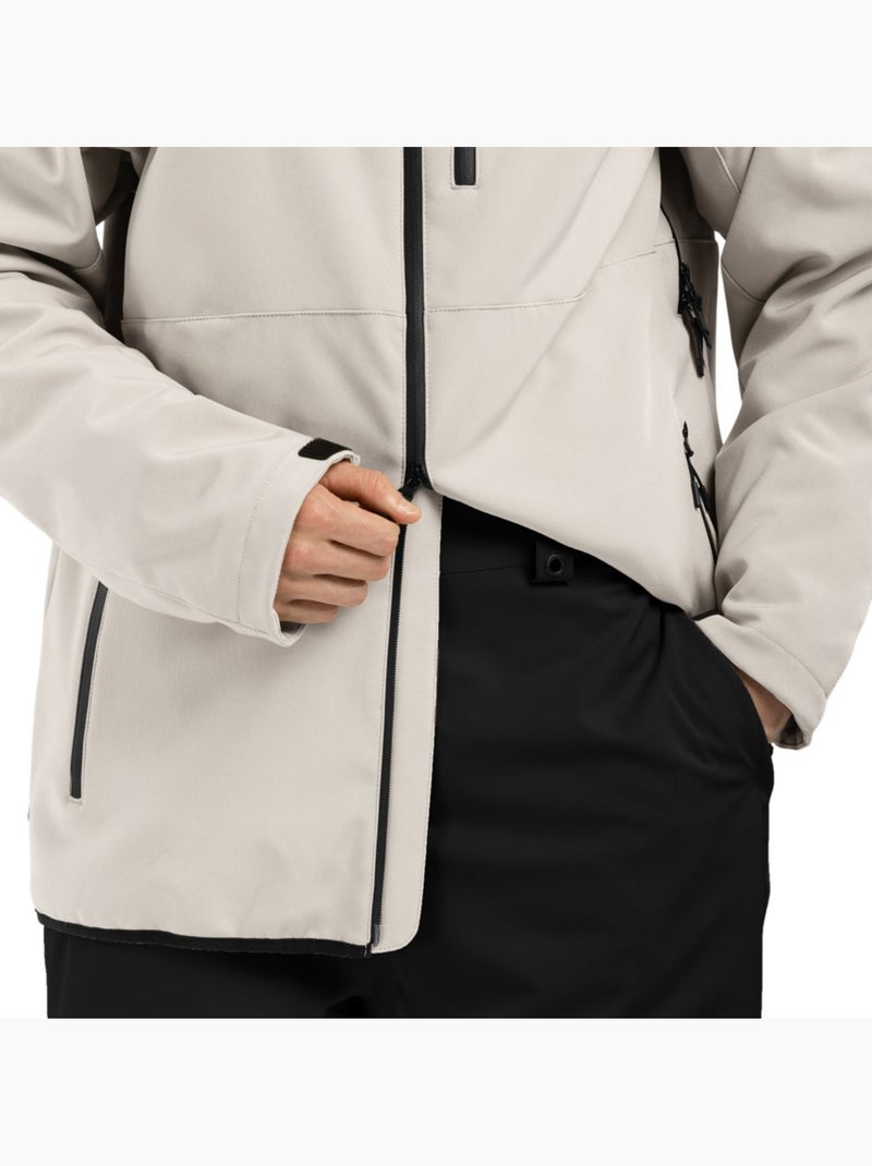 Heren snowboardjas Beige - Kiabi