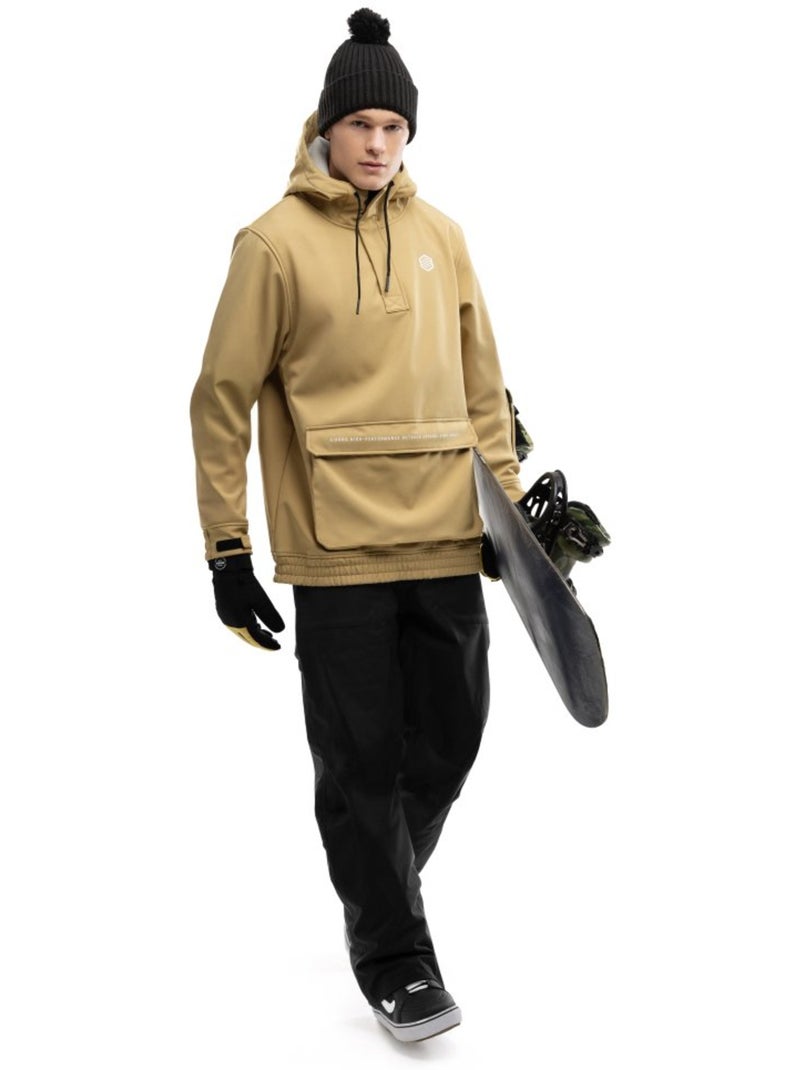 Heren snowboardjas Beige - Kiabi