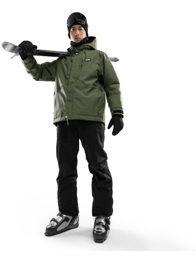 Heren snowboardjas Groen - Kiabi