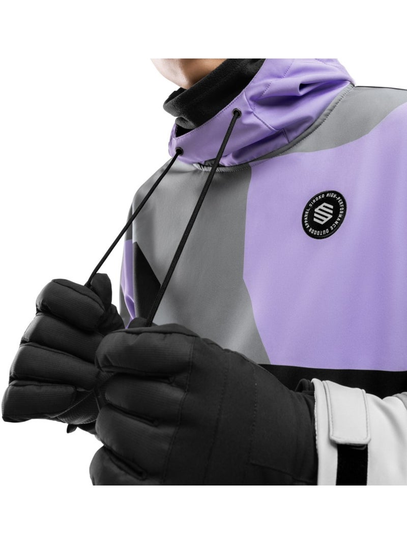 Heren snowboardjas Lavendel - Kiabi