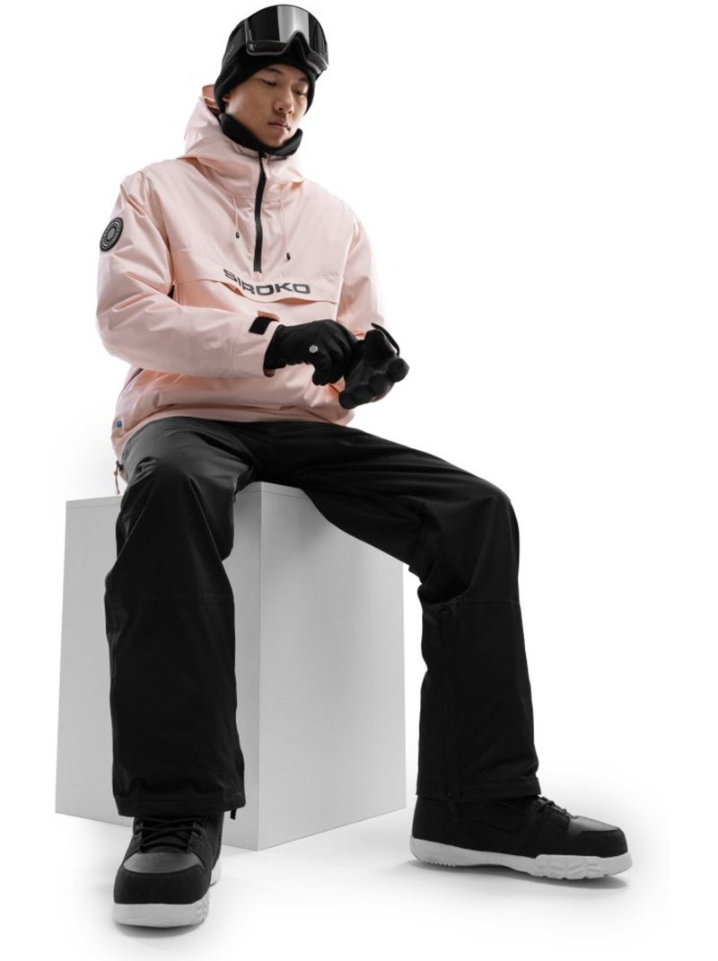 Heren snowboardjas Roze - Kiabi