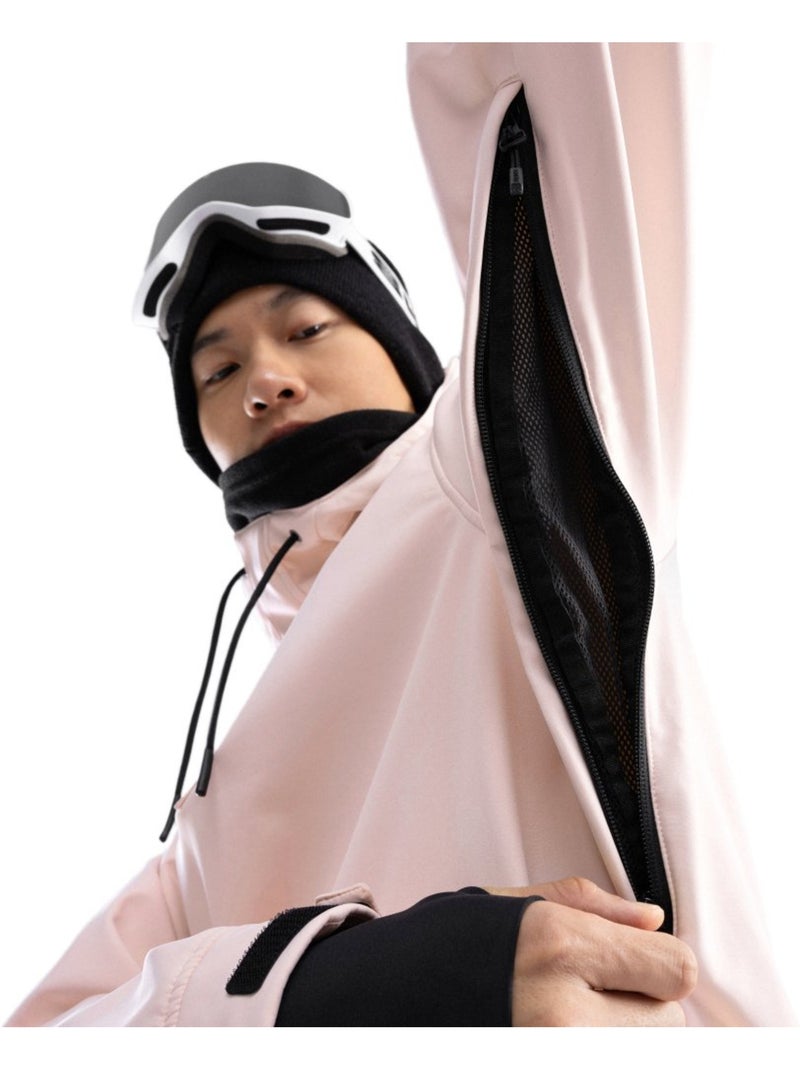 Heren snowboardjas Roze - Kiabi
