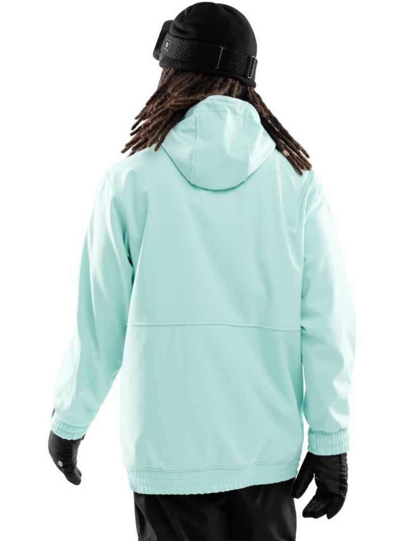 Heren snowboardjas Turkoois - Kiabi