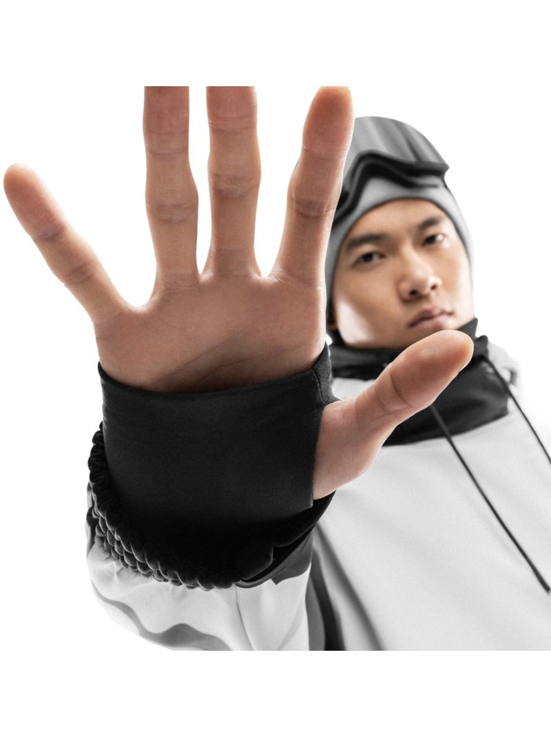 Heren snowboardjas Wit Grijs - Kiabi