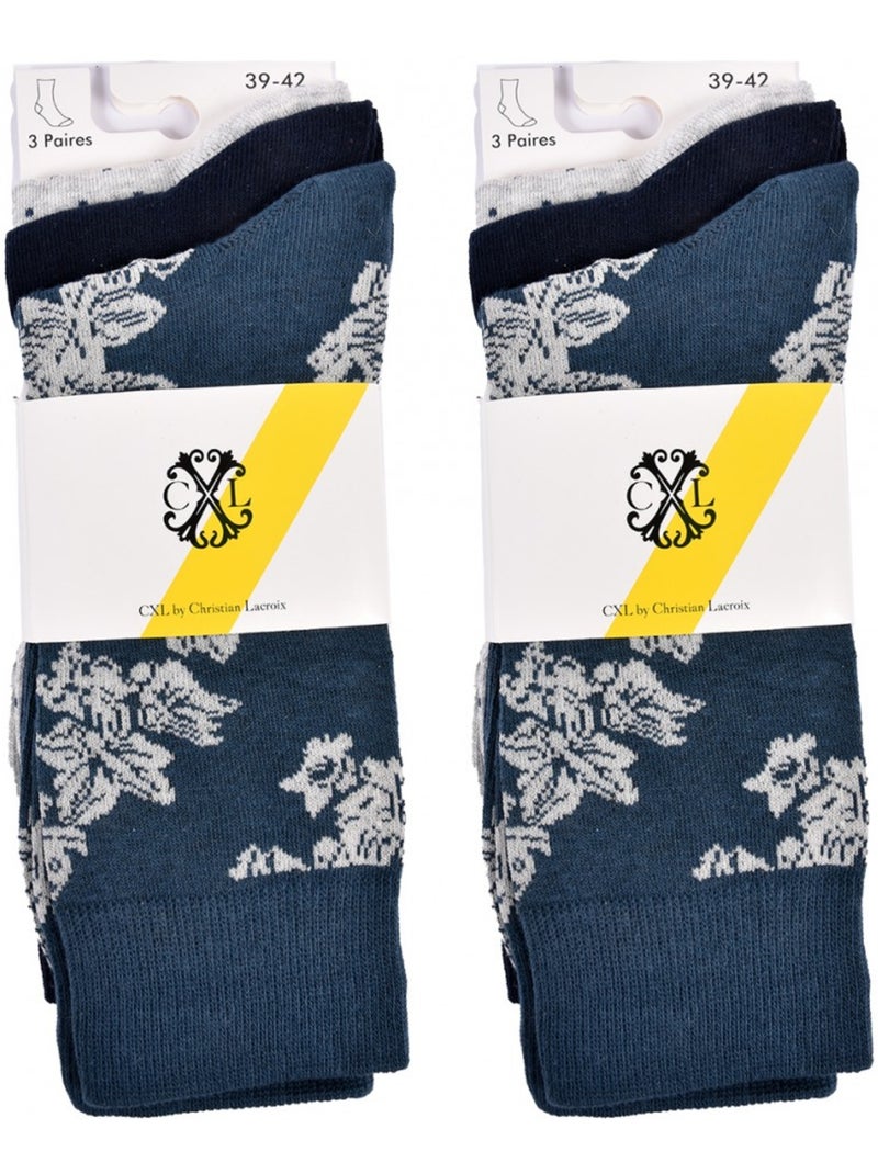 Heren sokken CXL By LACROIX - Set van 6 Multicolor - Kiabi