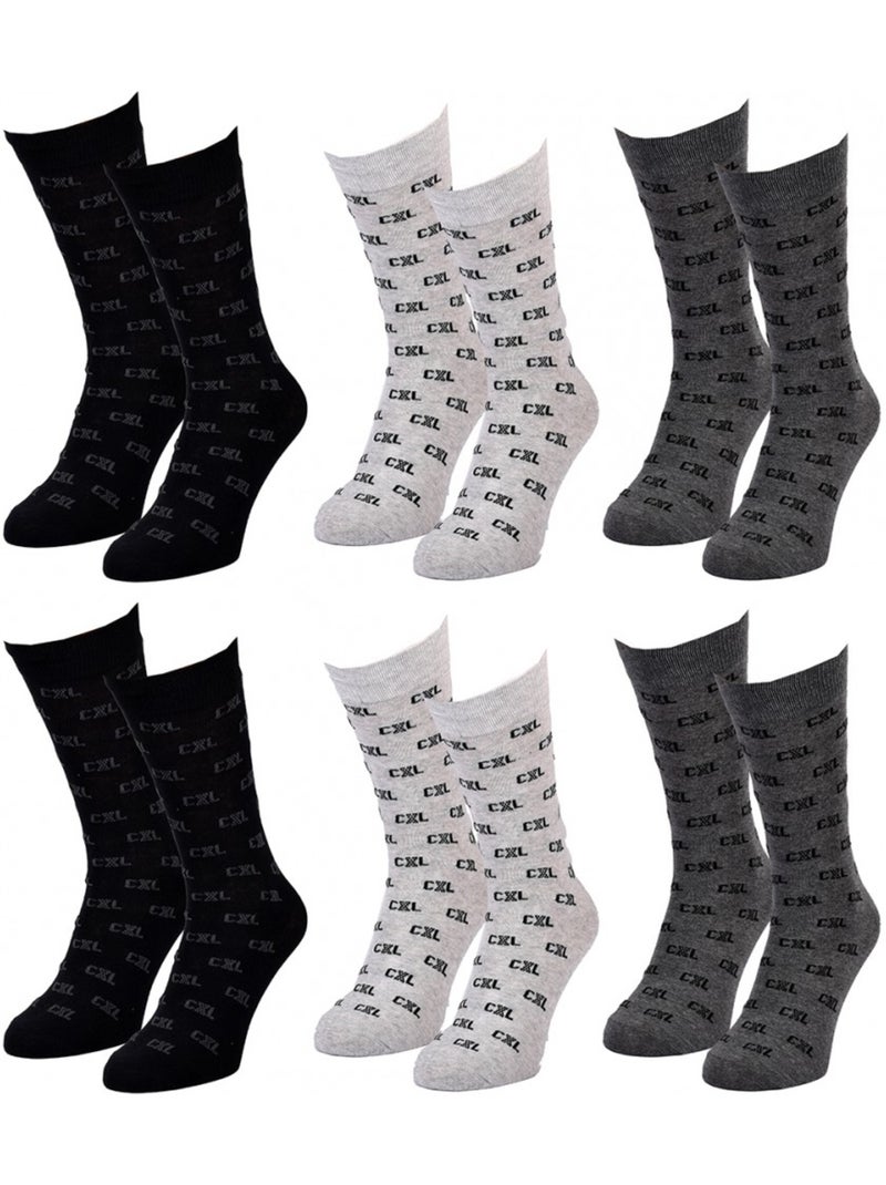 Heren sokken CXL By LACROIX - Set van 6 Multicolor - Kiabi