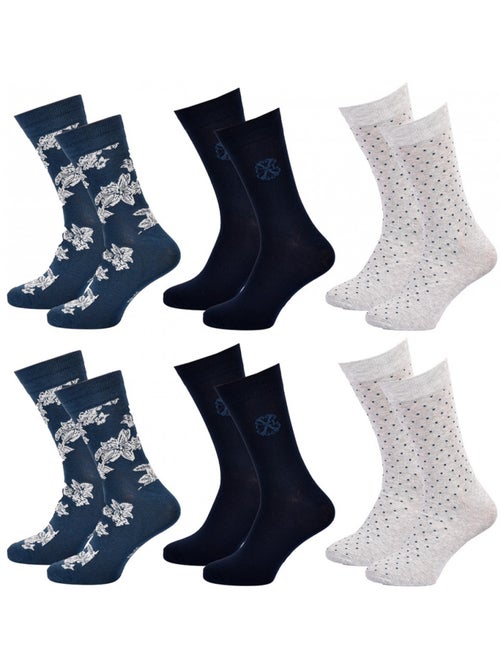 Heren sokken CXL By LACROIX - Set van 6 - Kiabi Heren sokken CXL By LACROIX - Set van 6 - Kiabi