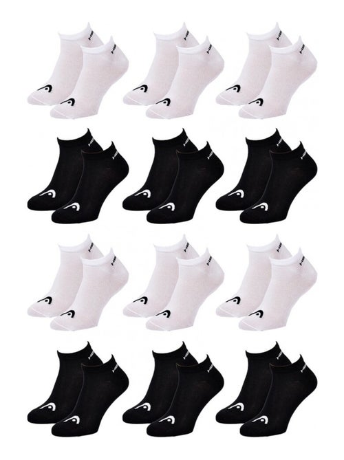 Heren sokken HEAD SPORT EN PERFORMANCE - Set van 12 - Kiabi Heren sokken HEAD SPORT EN PERFORMANCE - Set van 12 - Kiabi