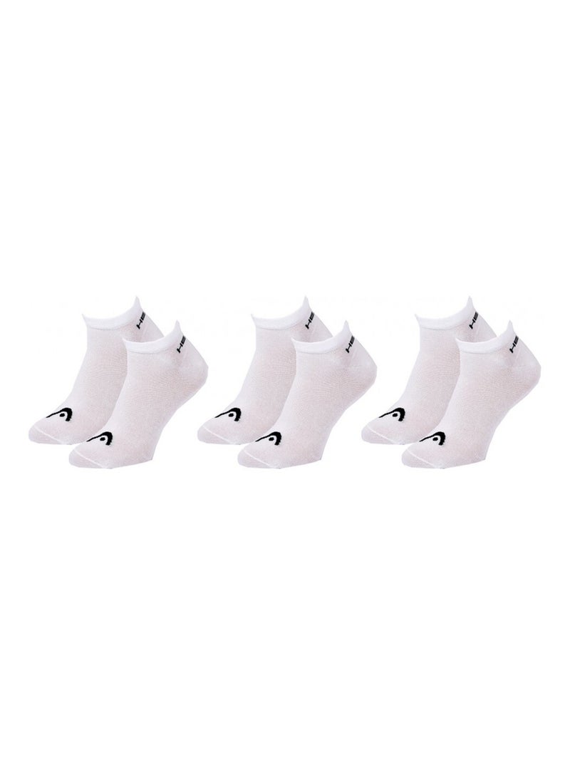 Heren sokken HEAD SPORT EN PERFORMANCE - Set van 12 Wit Zwart - Kiabi