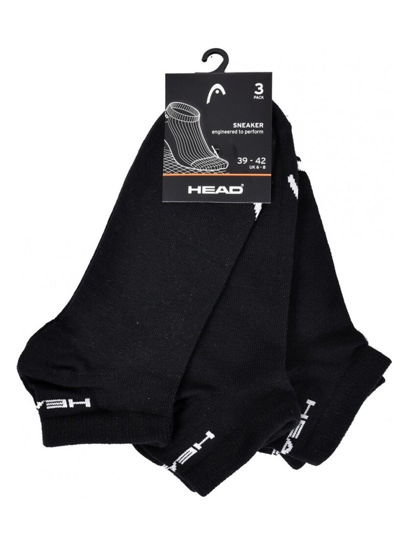 Heren sokken HEAD SPORT EN PERFORMANCE - Set van 12 Wit Zwart - Kiabi