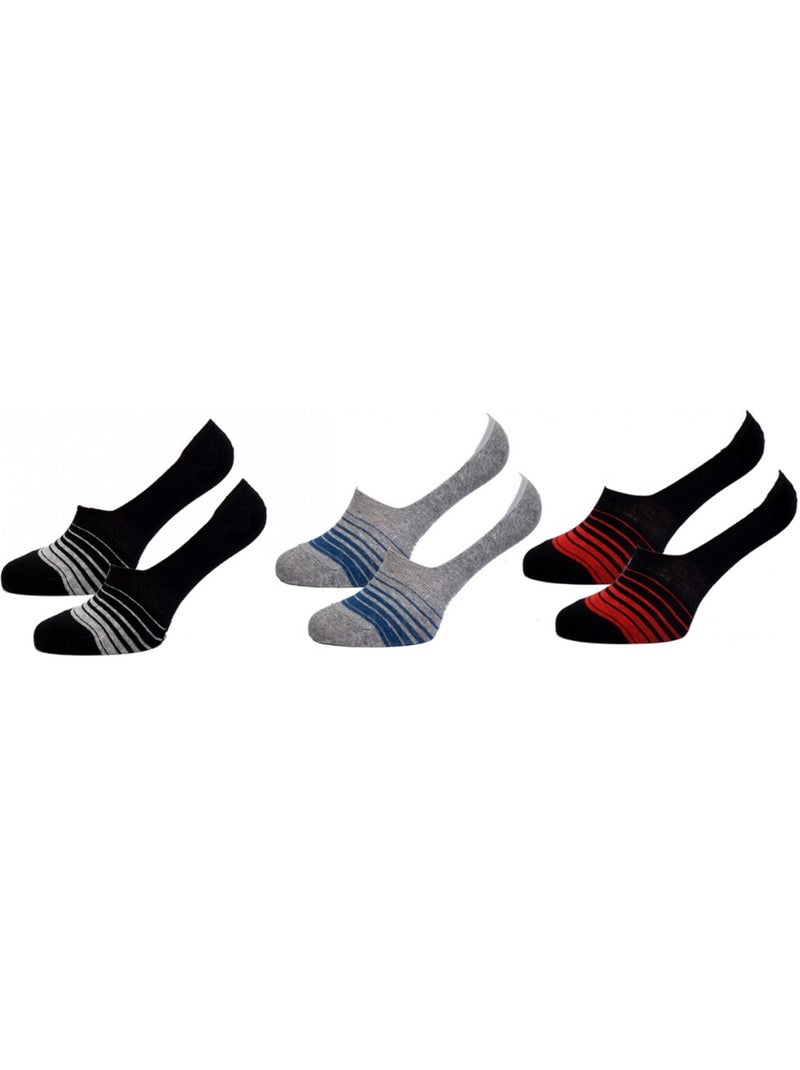 Heren sokken LOTTO SNEAKER - Set van 6 paar Goud/Goudkleurig - Kiabi