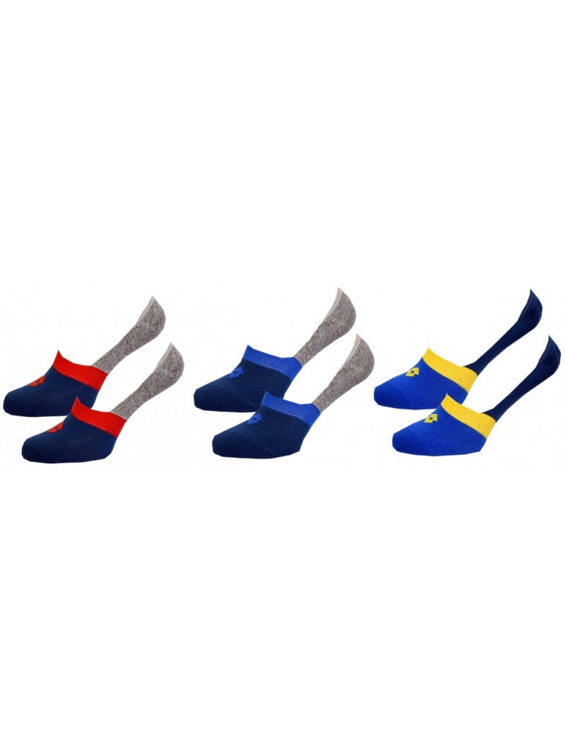 Heren sokken LOTTO SNEAKER - Set van 6 paar Goud/Goudkleurig - Kiabi