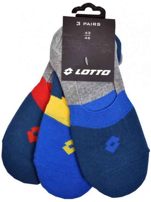 Heren sokken LOTTO SNEAKER - Set van 6 paar - Kiabi