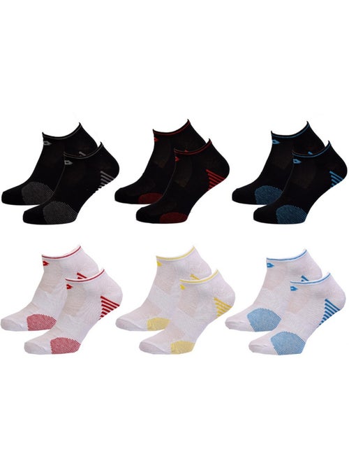 Heren sokken LOTTO SNEAKER - Set van 6 paar - Kiabi