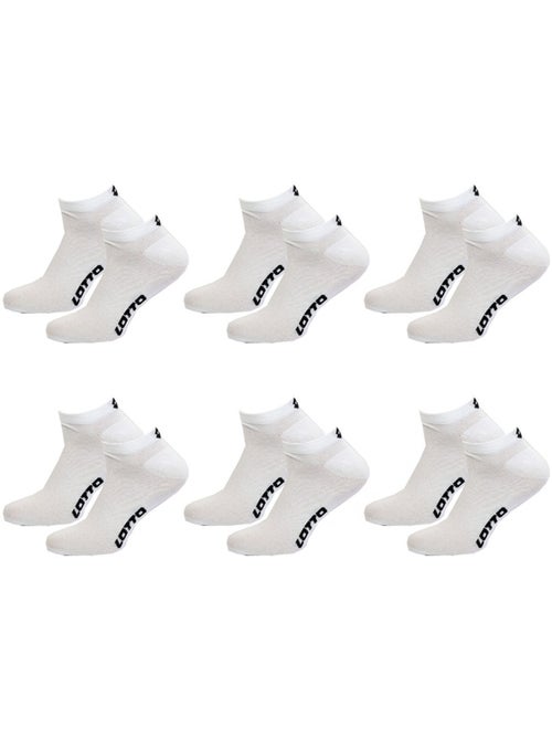 Heren sokken LOTTO SNEAKER - Set van 6 paar - Kiabi
