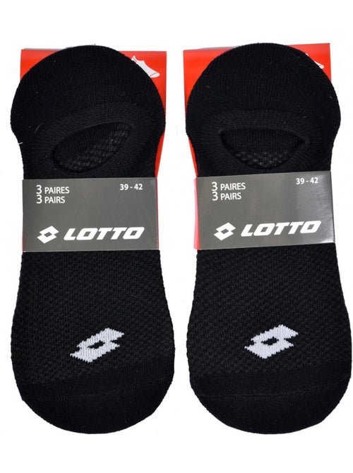 Heren sokken LOTTO SNEAKER - Set van 6 paar - Kiabi