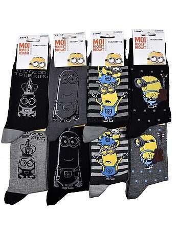 Heren sokken Minions Set van 12 paar