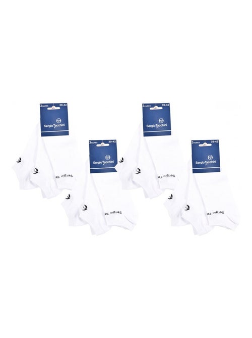 Heren sokken sneaker sergio tacchini - set van 12 - Kiabi