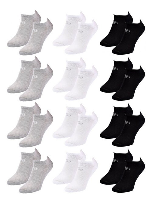 Heren sokken SNEAKER SERGIO TACCHINI - Set van 12 - Kiabi